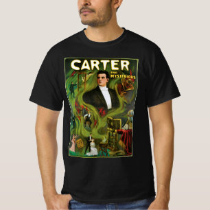 Oude Magische Poster, Carter de Mysterieuze T-shirt
