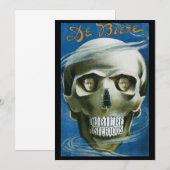 Oude Magische Poster, De Biere de Mysterieuze (Voorkant / Achterkant)