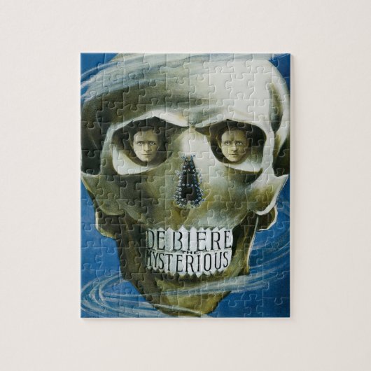 Oude Magische Poster, De Biere de Mysterieuze Legpuzzel (Verticaal)