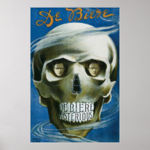 Oude Magische Poster, De Biere de Mysterieuze