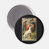Oude Magische Poster, Goochelaar Frederick Bancrof Magneet (Voorkant / Achterkant)