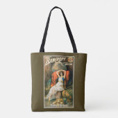 Oude magische poster, goochelaar Frederick Bancrof Tote Bag (Achterkant)
