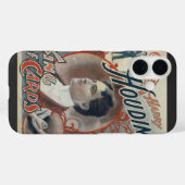 Oude magische poster, goochelaar Harry Houdini Case-Mate iPhone Case (Achterkant (horizontaal))