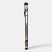 Oude magische poster, goochelaar Harry Houdini Case-Mate iPhone Case (Achterkant / Links)