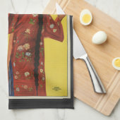 Oude Magische Poster, Magiër Fu-Manchu Theedoek (Quarter Fold)