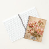 Oude Magnolia Notitieboek (Binnen)