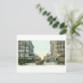 Oude Main Street, Houston, Texas Briefkaart (Staand voorkant)
