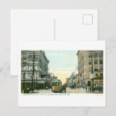 Oude Main Street, Houston, Texas Briefkaart (Voorkant / Achterkant)