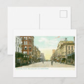 Oude Main Street, Houston, Texas Briefkaart (Voorkant / Achterkant)