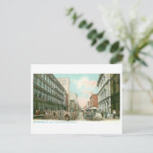 Oude Main Street, Richmond, Virginia Briefkaart (Staand voorkant)
