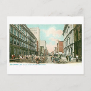 Oude Main Street, Richmond, Virginia Briefkaart