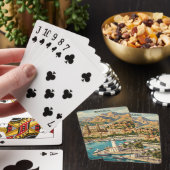 Oude Malaga Spanje Reis Kunstwerk Pokerkaarten (Insitu)