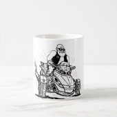 oude man biker can-am spyder grappige bekertjes, m koffiemok (Center)