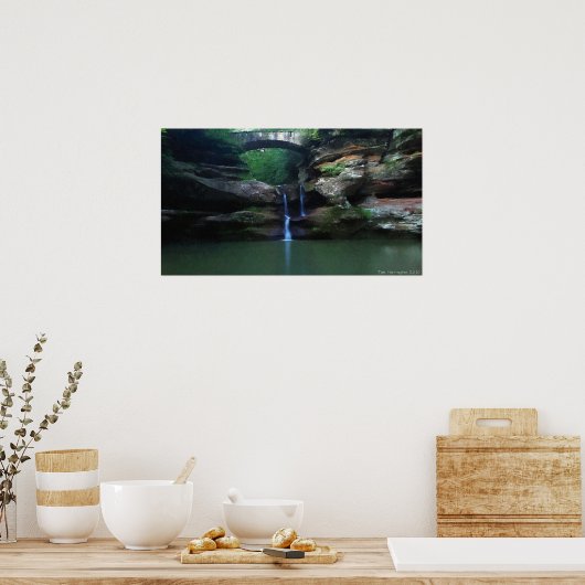 Oude Man Cave Poster (Keuken)