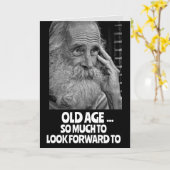 OUDE MAN COLONOSCOPIES FUNNY BIRTHDAY Wenskaart Kaart (Gele Bloem)