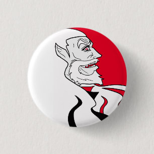 Oude Man Dracula Button