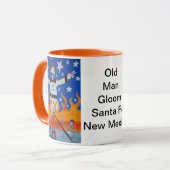 Oude Man Gloom (Zozobra) Mok (Voorkant links)