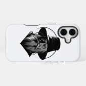 Oude man iPhone 16 case Hoesje (Achterkant horizontaal)