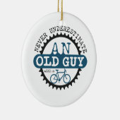 Oude man keramisch ornament (Rechts)