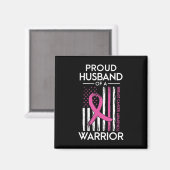 Oude man met een waanzinnige borstkanker magneet (Voorkant / Achterkant)