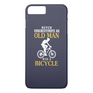 Oude Man Op Een Fiets iPhone 8/7 Plus Hoesje