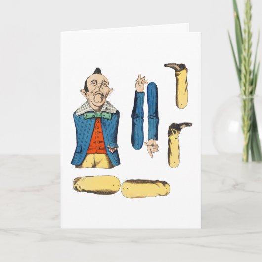 oude man pop kaart (Voorkant)