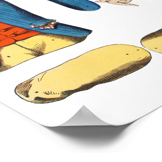 oude man pop poster (Hoek)