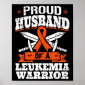 Oude man van een leukemiesurk-bloed poster (Voorkant)