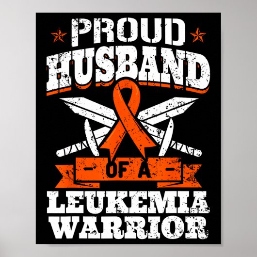 Oude man van een leukemiesurk-bloed poster (Voorkant)