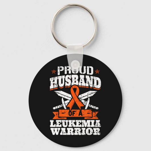 Oude man van een leukemiesurk-bloed sleutelhanger (Voorkant)