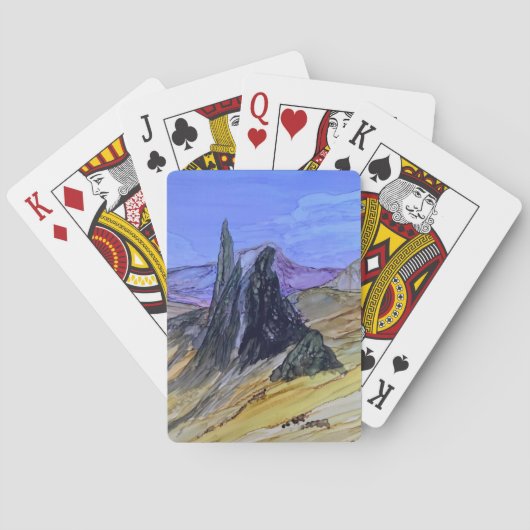Oude Man Van Storr Skye Pokerkaarten (Achterkant)