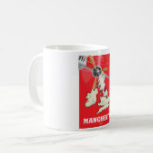 Oude Manchester Reisposter Koffiemok (Voorkant links)