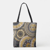Oude Mandala's Tote Bag (Achterkant)