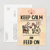 oude manierverzorger, verpleegkundig cadeau briefkaart (Voorkant / Achterkant)