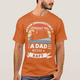 Oude Mannen met een Raft Funny Gift Fathers Day T-shirt