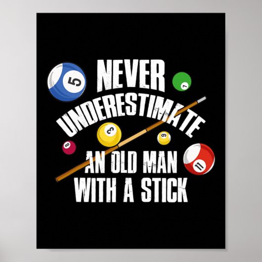 Oude Mannen Poster (Voorkant)