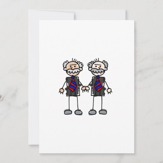 Oude mannetjes kaart (Voorkant)