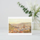 Oude Marburg, Duitsland, Briefkaart (Staand voorkant)