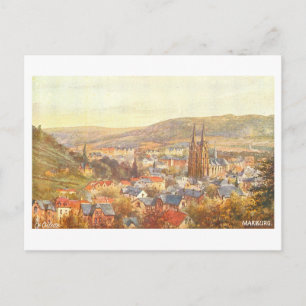 Oude Marburg, Duitsland, Briefkaart