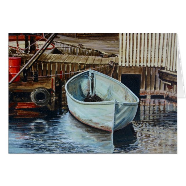 Oude marine reddingsboot (Voorkant Horizontaal)