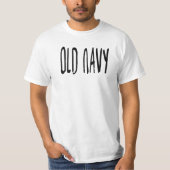 oude marine t-shirt (Voorkant)