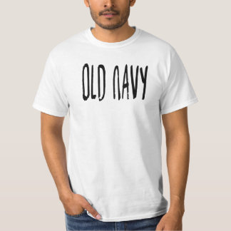 oude marine t-shirt