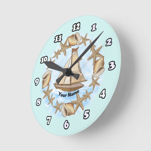 Oude Mariner boot Klok (Hoek)