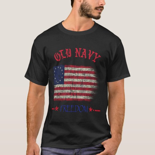 Oude Marinevlag 2021 - 4 juli T-shirt (Voorkant)