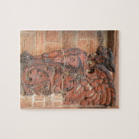 Oude Marktkat Legpuzzel (Horizontaal)