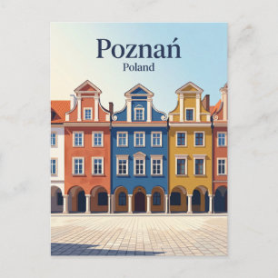 Oude Marktplein Polen Briefkaart