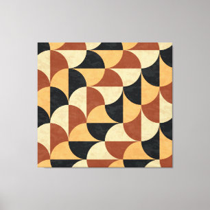 Oude marmeren vloer, geometrische naadloze textuur canvas afdruk