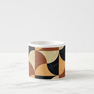 Oude marmeren vloer, geometrische naadloze textuur espresso kop