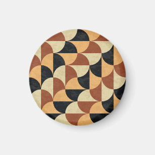 Oude marmeren vloer, geometrische naadloze textuur magneet