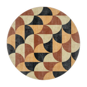 Oude marmeren vloer, geometrische naadloze textuur snijplank